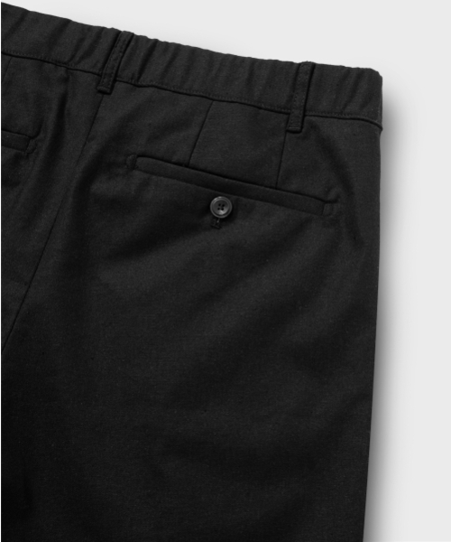 NONBLANK（ノンブランク）の「ワイドフィットリネンハーフパンツ_BLACK（その他パンツ・メンズ・その他・MEDIUM/SMALL/LARGE/X-LARGE）」の7枚目の写真