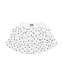 OURSAYSOUR | ドットカンカンスカートホワイト(スカート)