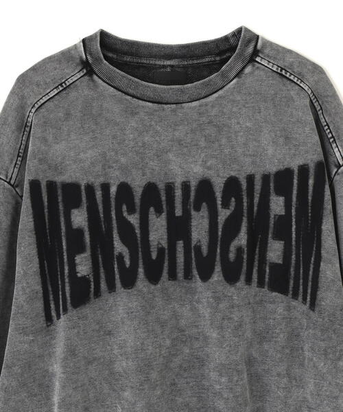 DANKE SCHON(ダンケシェーン)の「DankeSchon/ダンケシェーン/CHEMICAL SWEAT CREWNECK(スウェット・レディース・ブラック・M/L)」の10枚目の写真