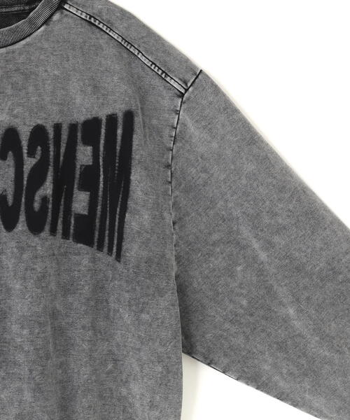 DANKE SCHON(ダンケシェーン)の「DankeSchon/ダンケシェーン/CHEMICAL SWEAT CREWNECK(スウェット・レディース・ブラック・M/L)」の11枚目の写真