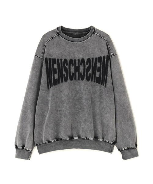 DANKE SCHON(ダンケシェーン)の「DankeSchon/ダンケシェーン/CHEMICAL SWEAT CREWNECK(スウェット・レディース・ブラック・M/L)」の1枚目の写真