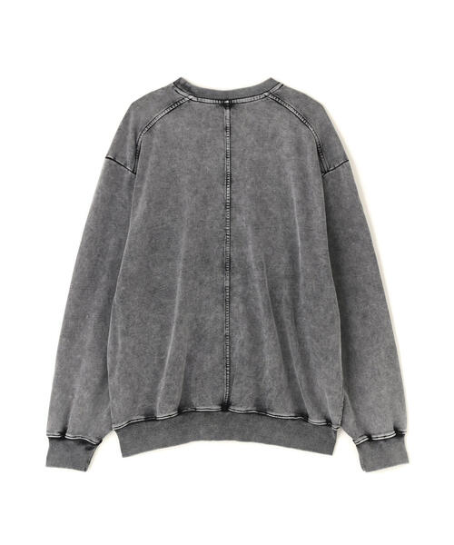 DANKE SCHON(ダンケシェーン)の「DankeSchon/ダンケシェーン/CHEMICAL SWEAT CREWNECK(スウェット・レディース・ブラック・M/L)」の2枚目の写真