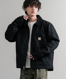 Carhartt | Carhartt カーハート DUCK DETROIT JACKET  BLANKET LINED オーバーサイズ襟コーデュロイデトロイトジャケット(カバーオール)