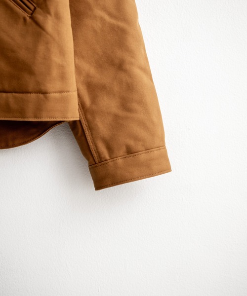 Carhartt（カーハート）の「Carhartt カーハート DUCK DETROIT JACKET  BLANKET LINED オーバーサイズ襟コーデュロイデトロイトジャケット（カバーオール・メンズ・ブラック/ブラウン・L/XL/M）」の16枚目の写真