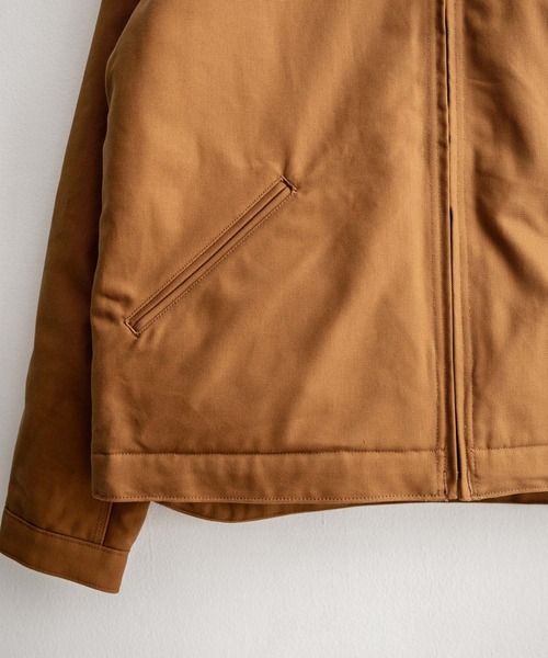 Carhartt（カーハート）の「Carhartt カーハート DUCK DETROIT JACKET  BLANKET LINED オーバーサイズ襟コーデュロイデトロイトジャケット（カバーオール・メンズ・ブラック/ブラウン・L/XL/M）」の17枚目の写真