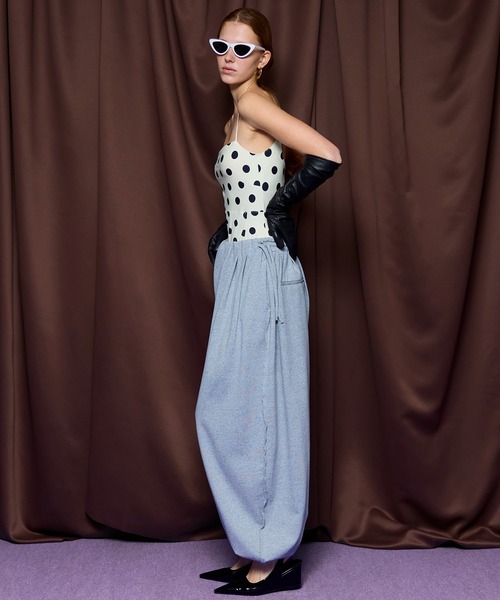 MAISON SPECIAL(メゾンスペシャル)の「【PRE-ORDER】Cup-in Dot Bodysuit/カップインドットボディースーツ(その他トップス・レディース・ホワイト/ベージュ/ブラック・FREE)」の10枚目の写真