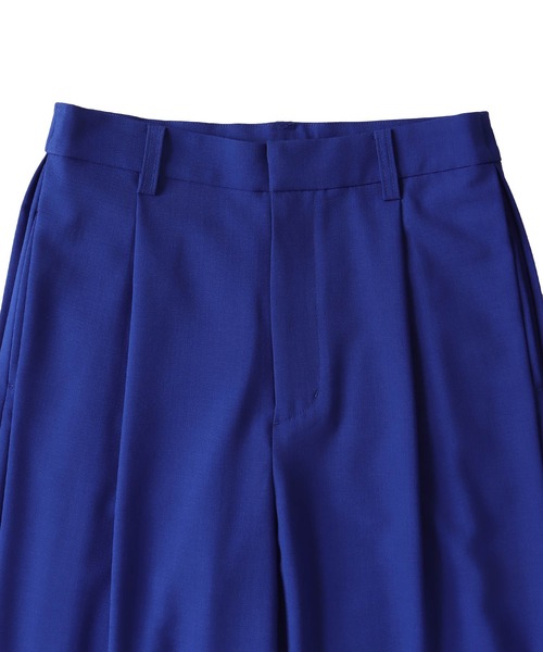 DRESSLAVE（ドレスレイブ）の「side volume tuck pants(サイドボリュームタックパンツ)（その他パンツ・レディース・ホワイト/ブルー・36/38）」の12枚目の写真