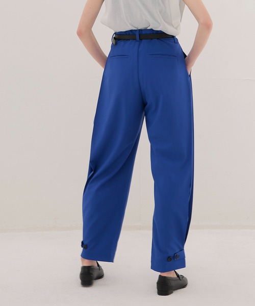 DRESSLAVE（ドレスレイブ）の「side volume tuck pants(サイドボリュームタックパンツ)（その他パンツ・レディース・ホワイト/ブルー・36/38）」の19枚目の写真