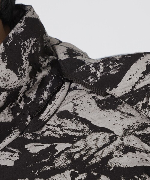 LOVELESS（ラブレス）の「ジャカードフーディーダウン（ダウンジャケット/コート・メンズ・チャコールグレー・L/M）」の10枚目の写真