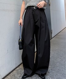 RANAN（ラナン）の「カーブシルエットサイドタックパンツ（その他パンツ）」