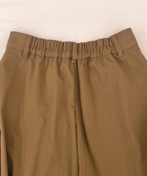 RANAN（ラナン）の「カーブシルエットサイドタックパンツ（その他パンツ・レディース・ブラック/カーキ/アイボリー/ベージュ・L/LL/M/S）」の16枚目の写真