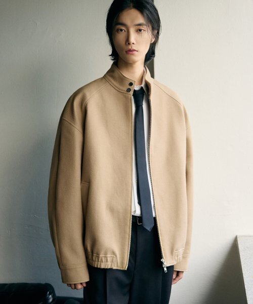 ROTEMBER（ローテンバー）の「フラップツイルヘリンボンジャケット [ベージュ]（ブルゾン・メンズ・その他・MEDIUM/LARGE/X-LARGE）」の2枚目の写真