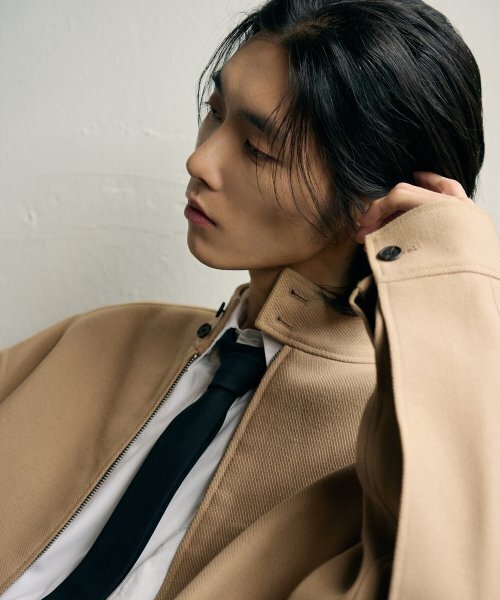 ROTEMBER（ローテンバー）の「フラップツイルヘリンボンジャケット [ベージュ]（ブルゾン・メンズ・その他・MEDIUM/LARGE/X-LARGE）」の4枚目の写真