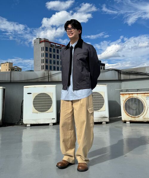ROTEMBER（ローテンバー）の「フラップツイルヘリンボンジャケット [ベージュ]（ブルゾン・メンズ・その他・MEDIUM/LARGE/X-LARGE）」の5枚目の写真