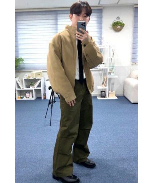 ROTEMBER（ローテンバー）の「フラップツイルヘリンボンジャケット [ベージュ]（ブルゾン・メンズ・その他・MEDIUM/LARGE/X-LARGE）」の6枚目の写真