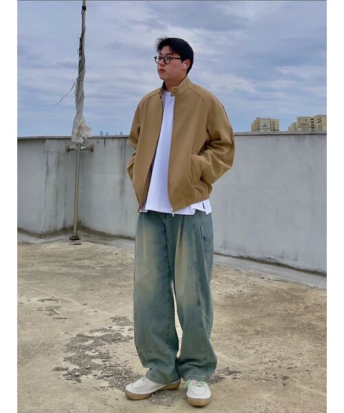 ROTEMBER（ローテンバー）の「フラップツイルヘリンボンジャケット [ベージュ]（ブルゾン・メンズ・その他・MEDIUM/LARGE/X-LARGE）」の7枚目の写真