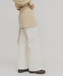 KBF | MIXケーブルラップスカート(スカート)