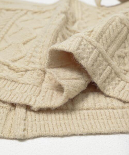 KBF（ケイビーエフ）の「MIXケーブルラップスカート（スカート・レディース・ブラウン/ベージュ/グレー・ONE）」の22枚目の写真