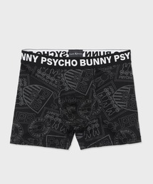 Psycho Bunny｜サイコバニー（メンズ）のボクサーパンツ（ブラック