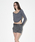 PLEASENOFOLLOW�i�v���[�Y�m�[�t�H���[�j�́uNew Label Ribbed U-Line Long Sleeve Top (Charcoal)�iT�V���c/�J�b�g�\�[�j�v�b���̑�