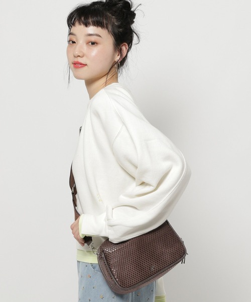 niko and...（ニコアンド）の「オリジナル2WAYお財布ショルダーバッグ（ショルダーバッグ・レディース・その他1/その他2/ブラック/ブルー・0）」の6枚目の写真