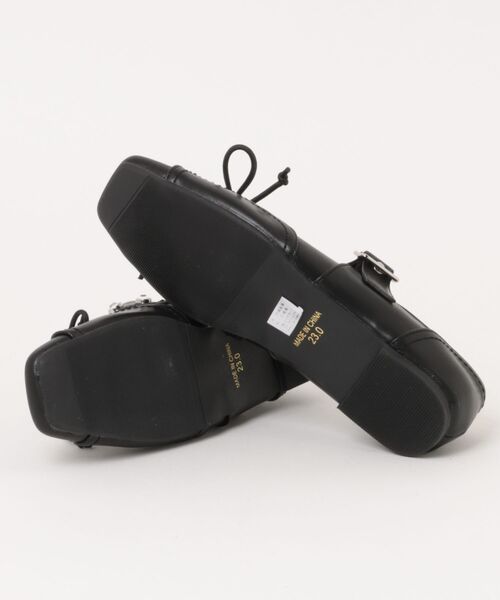 Casselini（キャセリーニ）の「【Casselini】レースアップスニーカー 254-110303（スニーカー・レディース・ブラック/レッド・24.5cm/24cm/23.5cm/23cm）」の4枚目の写真