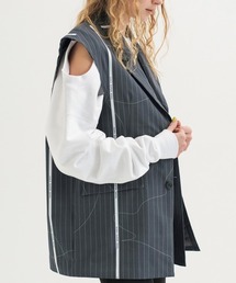 soduk（スドーク）の「kudos for soduk "open slit vest"（ベスト）」