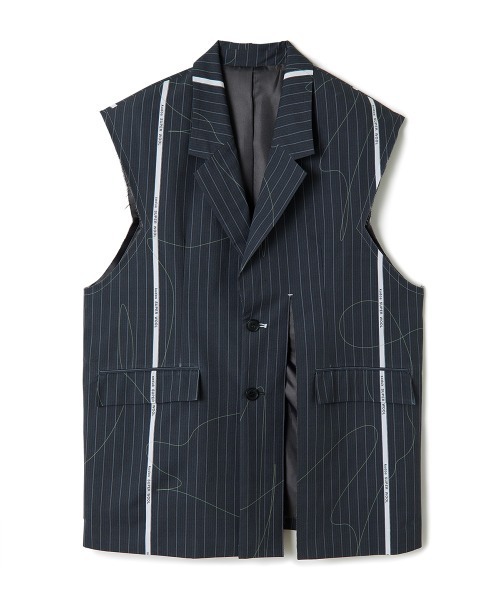 soduk（スドーク）の「"【soduk】kudos for soduk ""open slit vest"""（ベスト・レディース・グレー・ONE SIZE）」の5枚目の写真