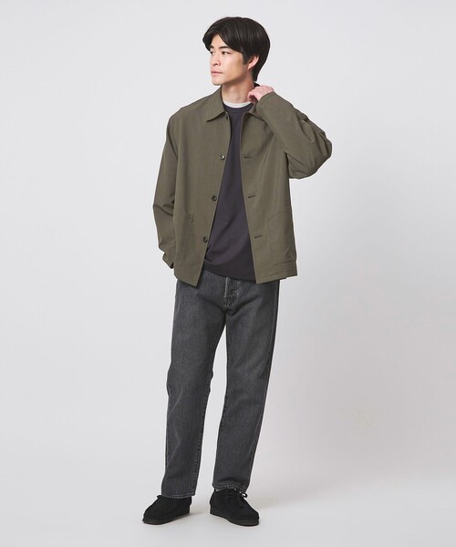 SASSAFRAS オリーブ カバーオール SASSAFRAS オリーブ カバーオール