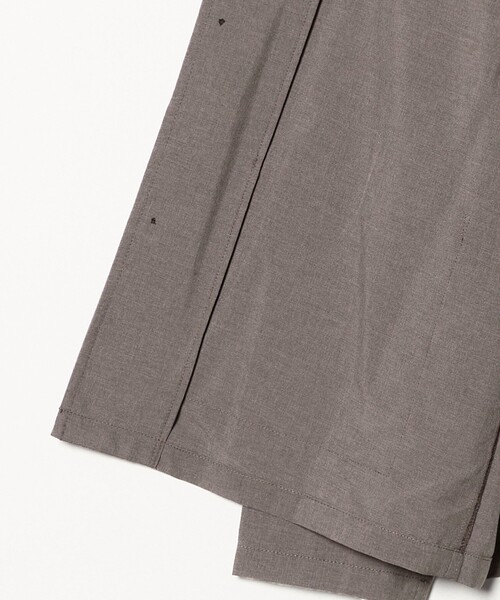 green label relaxing（グリーンレーベルリラクシング）の「【WEB限定】ドライポリエステル カバーオール -吸水速乾-（カバーオール・メンズ・グレー系/ブラック/ダークブラウン/オリーブ・L/M/XL/XS/S）」の5枚目の写真