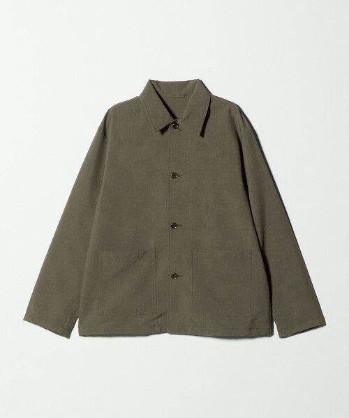 green label relaxing（グリーンレーベルリラクシング）の「【WEB限定】ドライポリエステル カバーオール -吸水速乾-（カバーオール・メンズ・グレー系/ブラック/ダークブラウン/オリーブ・L/M/XL/XS/S）」の7枚目の写真