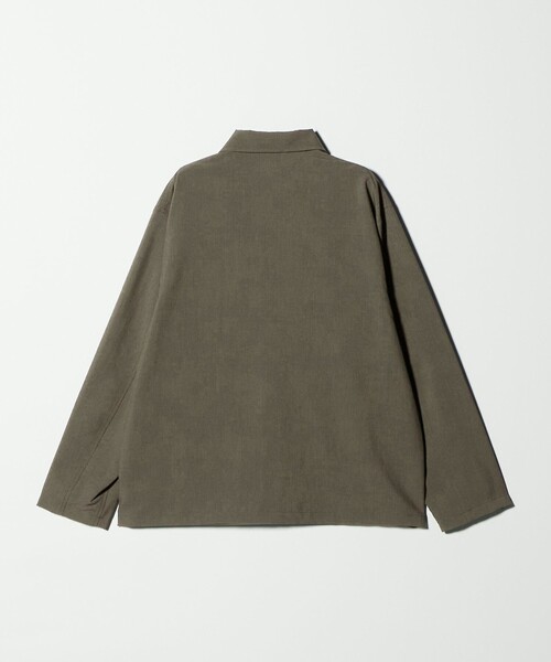 green label relaxing（グリーンレーベルリラクシング）の「【WEB限定】ドライポリエステル カバーオール -吸水速乾-（カバーオール・メンズ・グレー系/ブラック/ダークブラウン/オリーブ・L/M/XL/XS/S）」の8枚目の写真