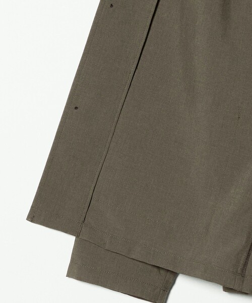 green label relaxing（グリーンレーベルリラクシング）の「【WEB限定】ドライポリエステル カバーオール -吸水速乾-（カバーオール・メンズ・グレー系/ブラック/ダークブラウン/オリーブ・L/M/XL/XS/S）」の10枚目の写真