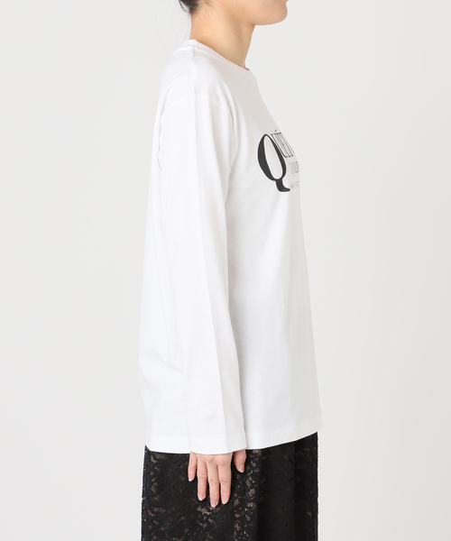 HARDY NOIR(アルディーノアール)の「QUIETUDEプリントロンTEE(Tシャツ/カットソー・レディース・ホワイト・FREE)」の7枚目の写真