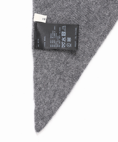 IENA（イエナ）の「《追加》ニットバンダナ（バンダナ/スカーフ・レディース・グレー/アイボリー・FREE）」の15枚目の写真