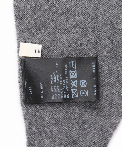 IENA（イエナ）の「《追加》ニットバンダナ（バンダナ/スカーフ・レディース・グレー/アイボリー・FREE）」の16枚目の写真