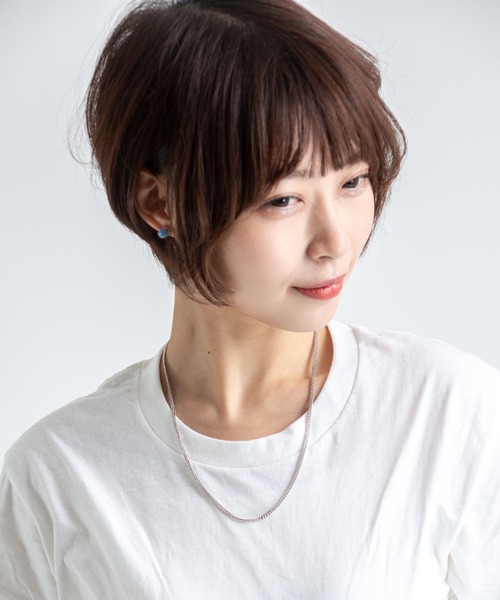 TOM WOOD（トムウッド）の「【TOMWOOD(トムウッド)】Curb Chain M シルバーネックレス 20.5 inch　ユニセックス（ネックレス・レディース・シルバー・FREE）」の5枚目の写真