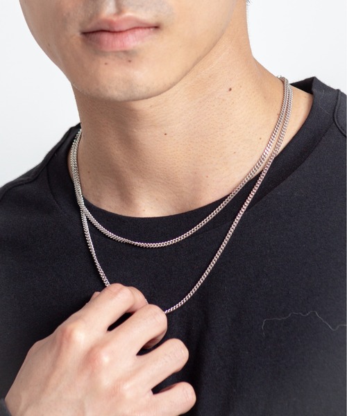 TOMWOOD Curb Chain ネックレス 20.5インチ TOMWOOD(トムウッド)】Curb Chain M シルバーネックレス 20.5 inch