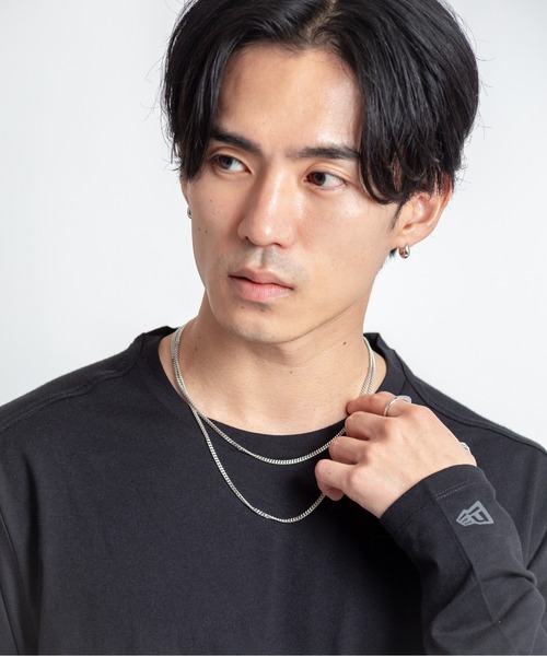 TOM WOOD（トムウッド）の「【TOMWOOD(トムウッド)】Curb Chain M シルバーネックレス 20.5 inch　ユニセックス（ネックレス・レディース・シルバー・FREE）」の7枚目の写真