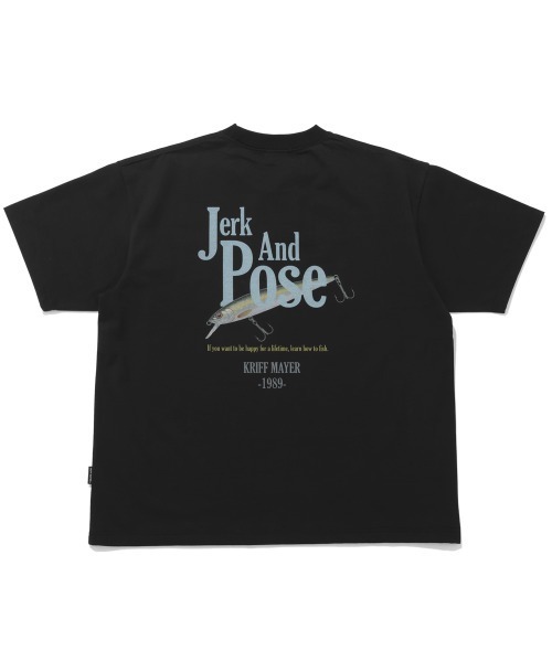 KRIFF MAYER(クリフメイヤー)の「【接触冷感】DRY TOUCH 冷感T(フィッシング)(Tシャツ/カットソー・メンズ・ネイビー/ブラック/オフホワイト/ライム・LARGE/MEDIUM/X-LARGE)」の3枚目の写真
