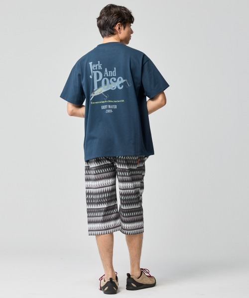 KRIFF MAYER(クリフメイヤー)の「【接触冷感】DRY TOUCH 冷感T(フィッシング)(Tシャツ/カットソー・メンズ・ネイビー/ブラック/オフホワイト/ライム・LARGE/MEDIUM/X-LARGE)」の5枚目の写真