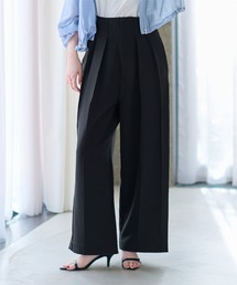ur's（ユアーズ）の「ハイウエスト2タックワイドパンツ（その他パンツ）」