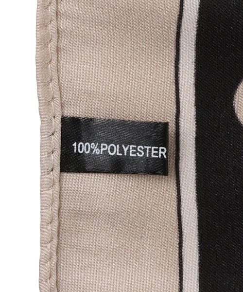 VIS（ビス）の「ドット柄スカーフ 70×70cm（バンダナ/スカーフ・レディース・ホワイト系その他/ブラック系その他・FREE）」の15枚目の写真