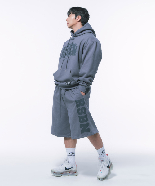 BORN TO WIN（ボーントゥウィン）の「RSBN HALF PANTS LONG VER [CHARCOAL]（その他パンツ・メンズ・その他・1/2）」の3枚目の写真
