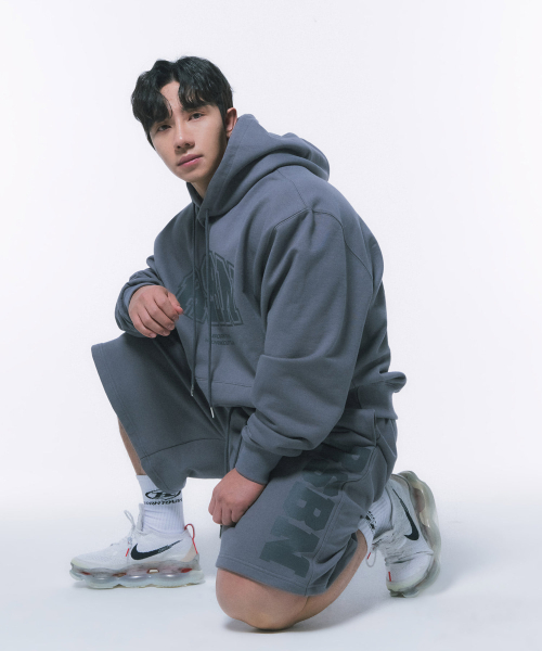 BORN TO WIN（ボーントゥウィン）の「RSBN HALF PANTS LONG VER [CHARCOAL]（その他パンツ・メンズ・その他・1/2）」の4枚目の写真