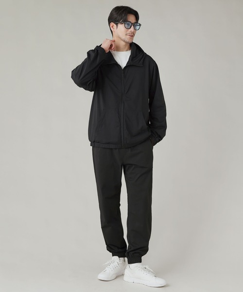 LIL VENDARS（リルヴェンダース）の「Buyer's Select/【セットアップ対応】【吸水速乾/UVケア】ドライアクティブジョガーパンツ（スウェットパンツ・メンズ・グレー/ブラック/チャコール・M/L/LL）」の12枚目の写真