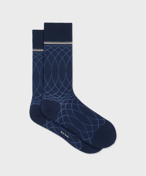 Paul Smith(ポールスミス)の「“Albemarle” ソックス【160612 DR】(ソックス/靴下・メンズ・ネイビー/ダークブラウン/ダークパープル/ブラック・25-27)」の1枚目の写真