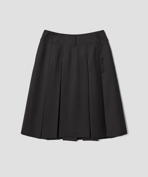 TTUDEMENT(トュードメント)の「BOX PLEATS MIDI SKIRT_BROWN(スカート・レディース・その他・L/M/S)」の8枚目の写真