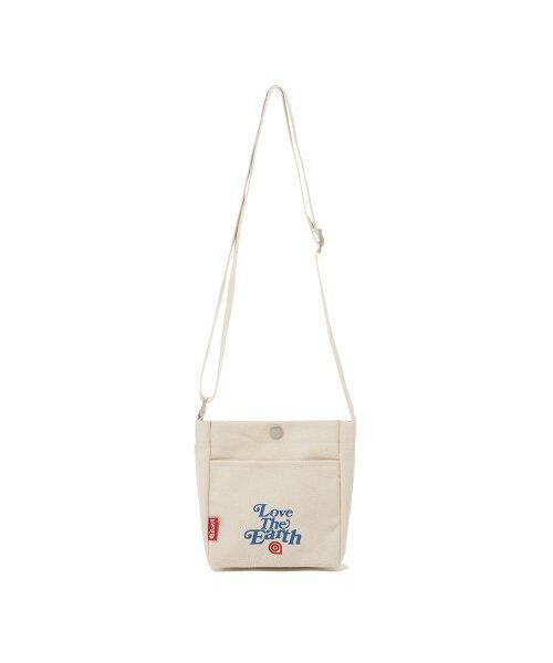 The EARTH(ジアース)の「CANVAS LTE MINI ECO BAG - ECRU(メッセンジャーバッグ・レディース・その他・FREE)」の1枚目の写真