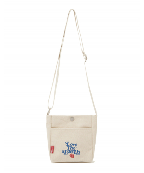 The EARTH(ジアース)の「CANVAS LTE MINI ECO BAG - ECRU(メッセンジャーバッグ・レディース・その他・FREE)」の2枚目の写真